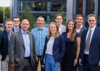 Stephen Price – Clean Growth Fund (CGF), George Irven – AP Ventures (APV), Bill Yost – Reclinker, Gareth Mayhead – Development bank of Wales, Poppy Brewer – Reclinker, Ben Woodhouse – CGF, Pippa Horton – Reclinker, Alex Garavel – APV, Cyrille Dunant – Reclinker