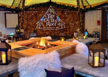 The Botanist opens festive rooftop tipi bar in Cardiff