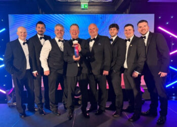 Shufflebottom team celebrating manufacturing award wins